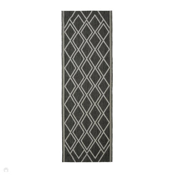 County Ishmael Silver In-Outdoor Flatweave Runner-Melrose-Rug Love - The Most Loved Rug Store